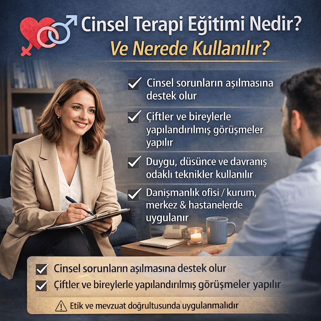 Cinsel Terapi Eğitimi Nedir? Ve Nerede Kullanılır?