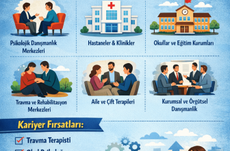 EMDR Terapi Eğitimi İstihdam Alanları